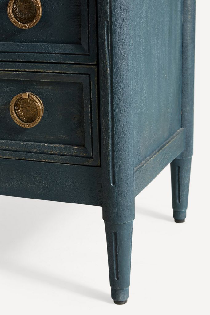 Washed Wood Nightstand Anthropologie