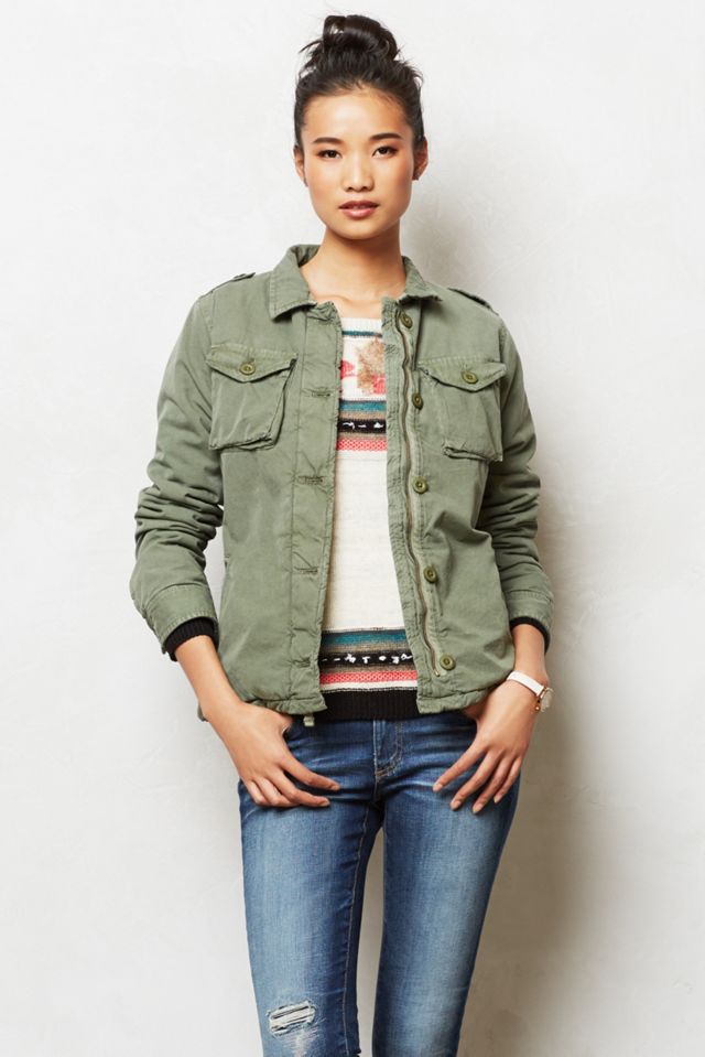 Dylan Army Jacket Anthropologie