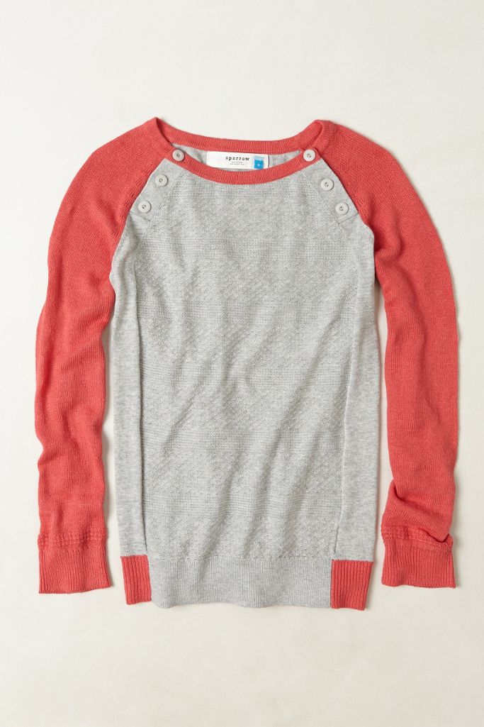 Knit Baseball Sweater Anthropologie