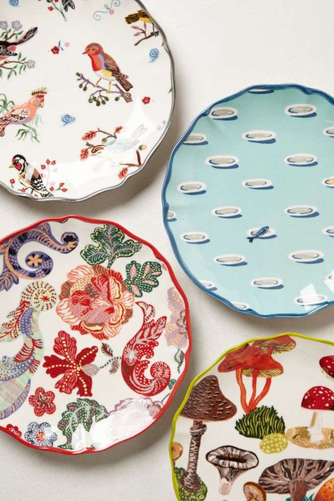 Nathalie Lete Dessert Plate Anthropologie