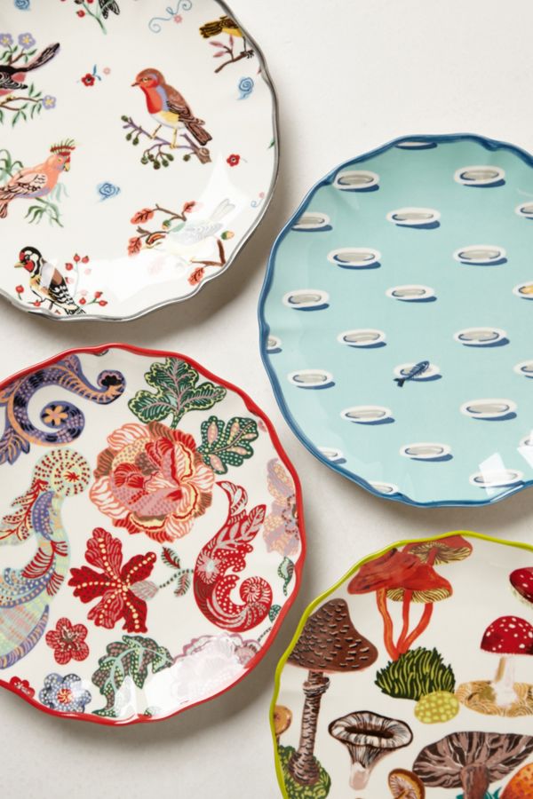 Nathalie Lete Side Plate Anthropologie Uk