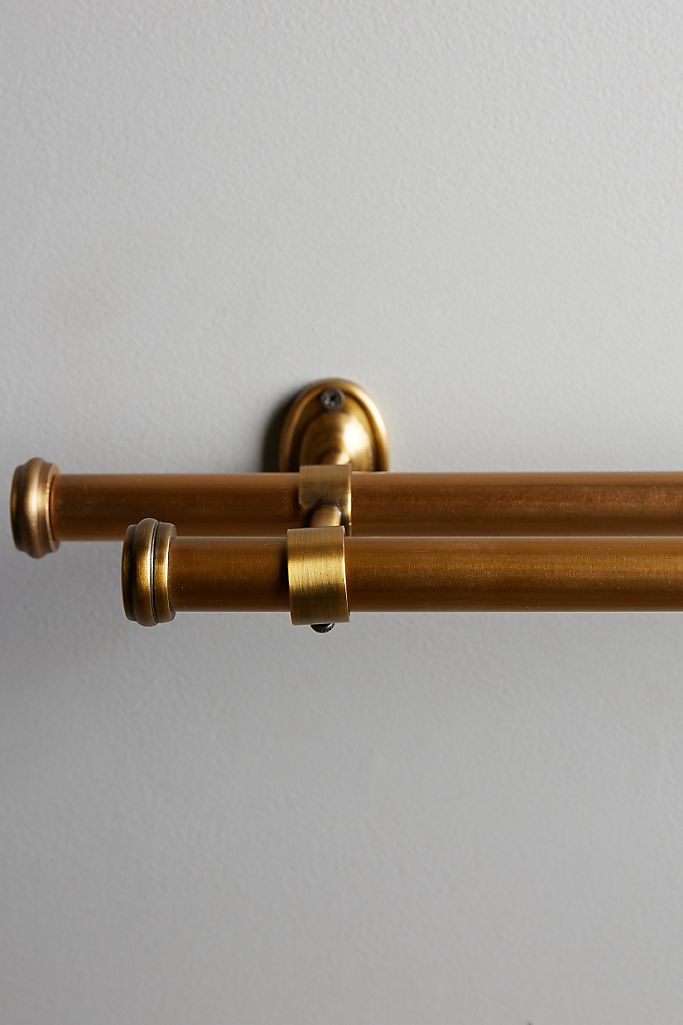 Adjustable Double Curtain Rod Anthropologie