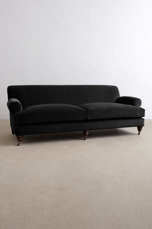 Velvet Willoughby Sofa Hickory Anthropologie