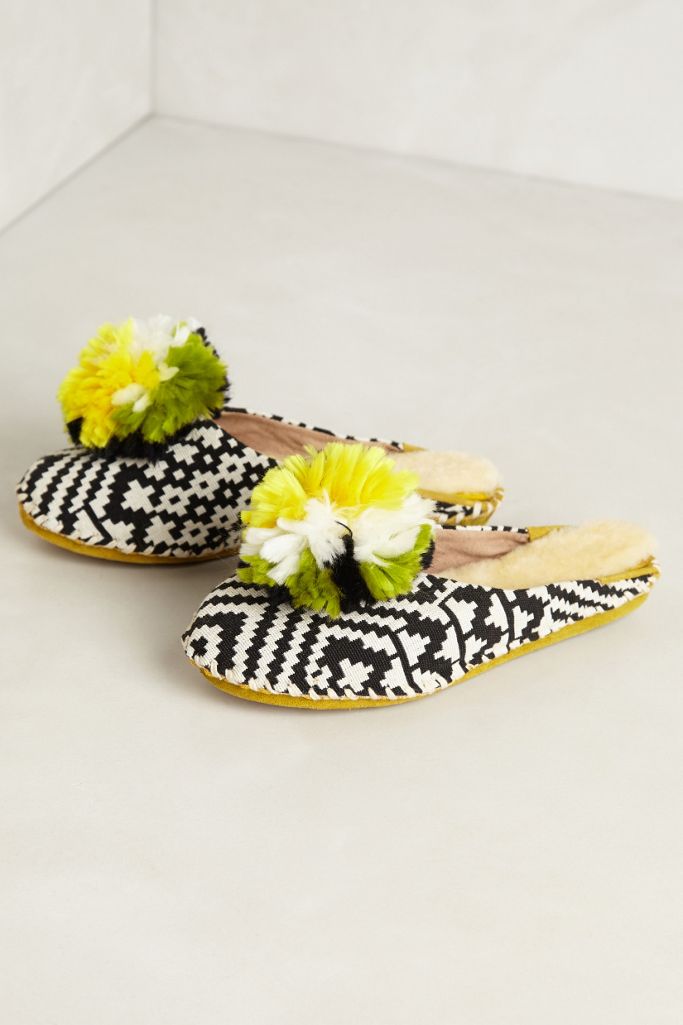 Pom Slippers Anthropologie
