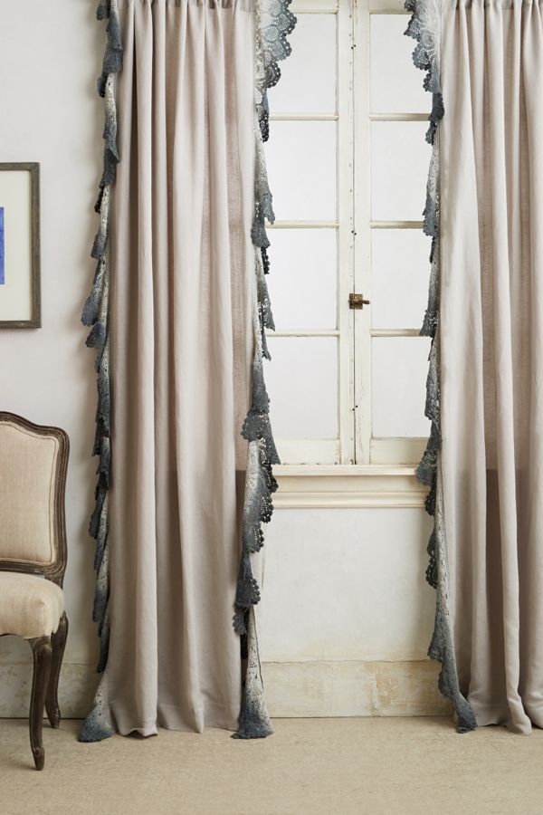Ombre Lace Curtain Anthropologie Uk