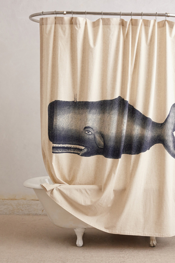 Moby Shower Curtain Anthropologie