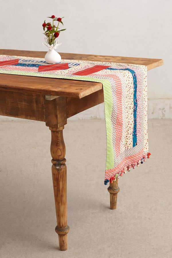 Quilted Circle Table Runner | Anthropologie UK