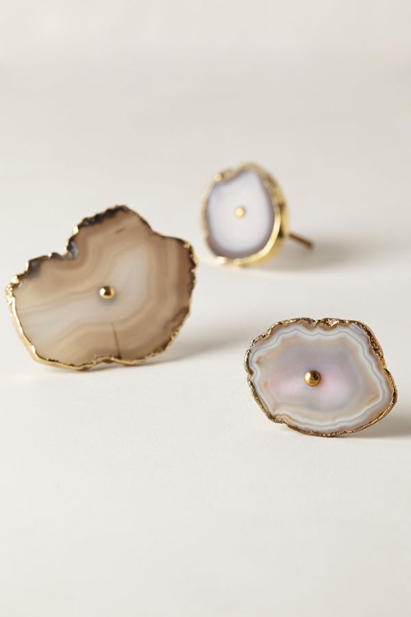Swirled Agate Knob Anthropologie