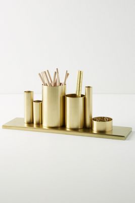 Gold Desk Office Accessories Unique Office Supplies