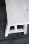 Thumbnail View 8: Trestle Teak Stool