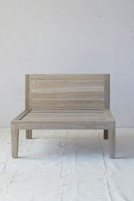 Slide View: 4: Vista Slatted Teak Chair