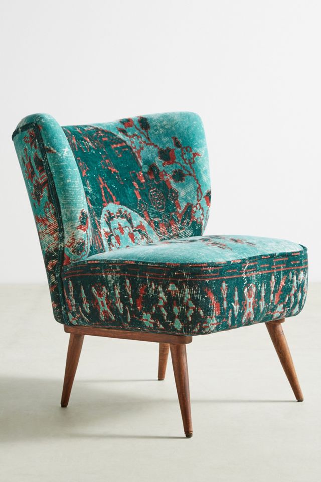 Dhurrie Petite Accent Chair Anthropologie