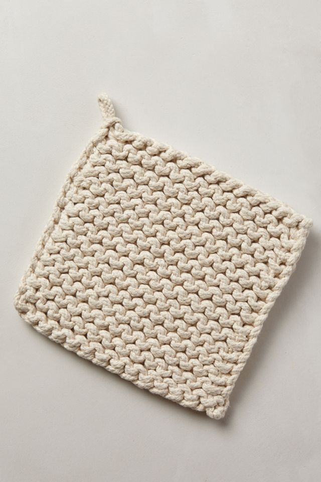 Crocheted Pot Holder Anthropologie