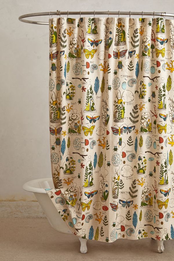 Entomology Shower Curtain Anthropologie