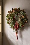 Thumbnail View 1: Fresh Seeded Magnolia & Berry Wreath, 20"