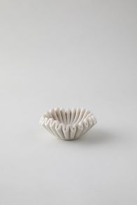 Slide View: 10: Ruffled Marble Bowl