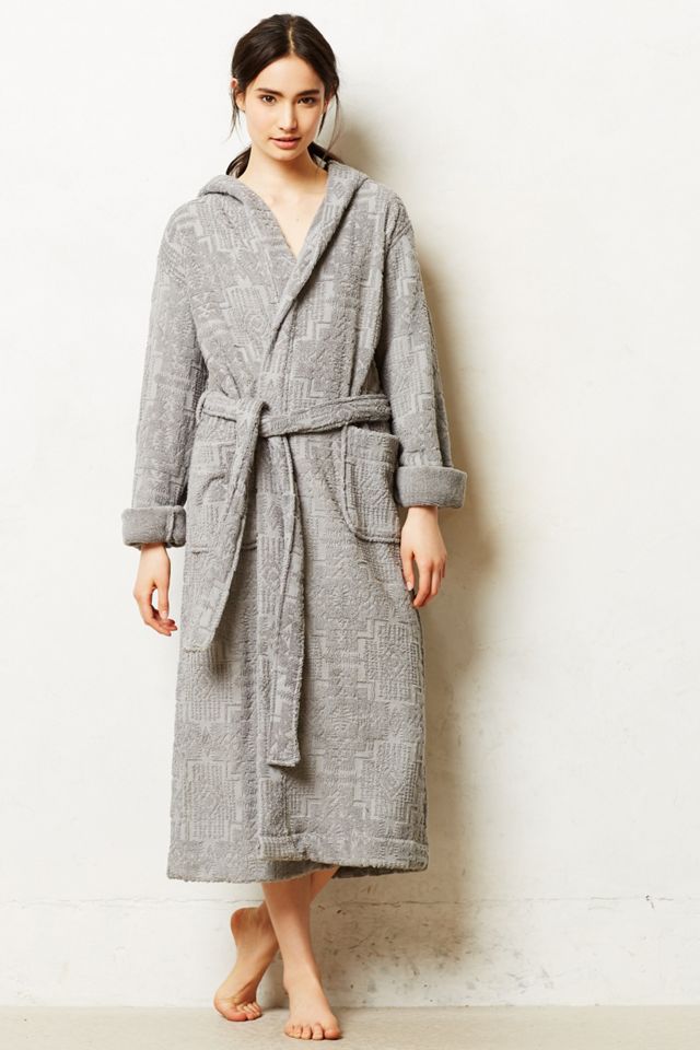 Rose City Hooded Bathrobe Anthropologie
