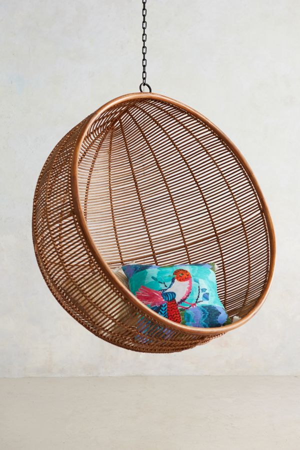 Rattan Hanging Chair Anthropologie