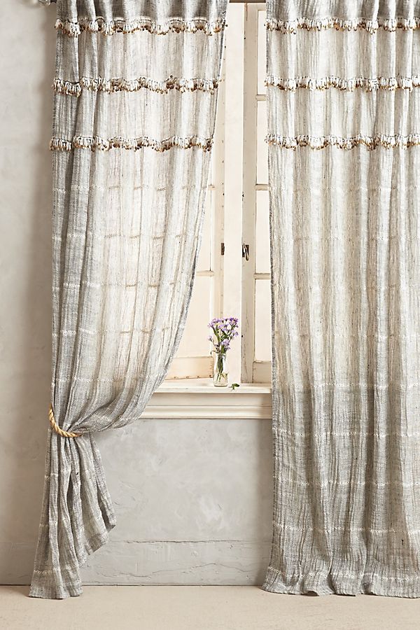 Graduated Tassel Curtain 014 b