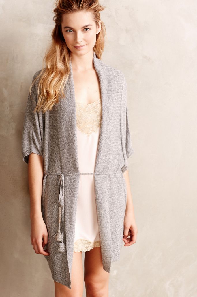 Sweaterknit Cocoon Robe | Anthropologie