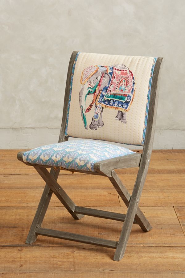 Elephant Terai Folding Chair Anthropologie