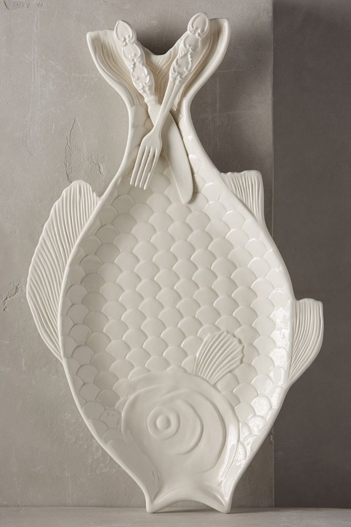 Archipelago Fish Serving Platter Anthropologie