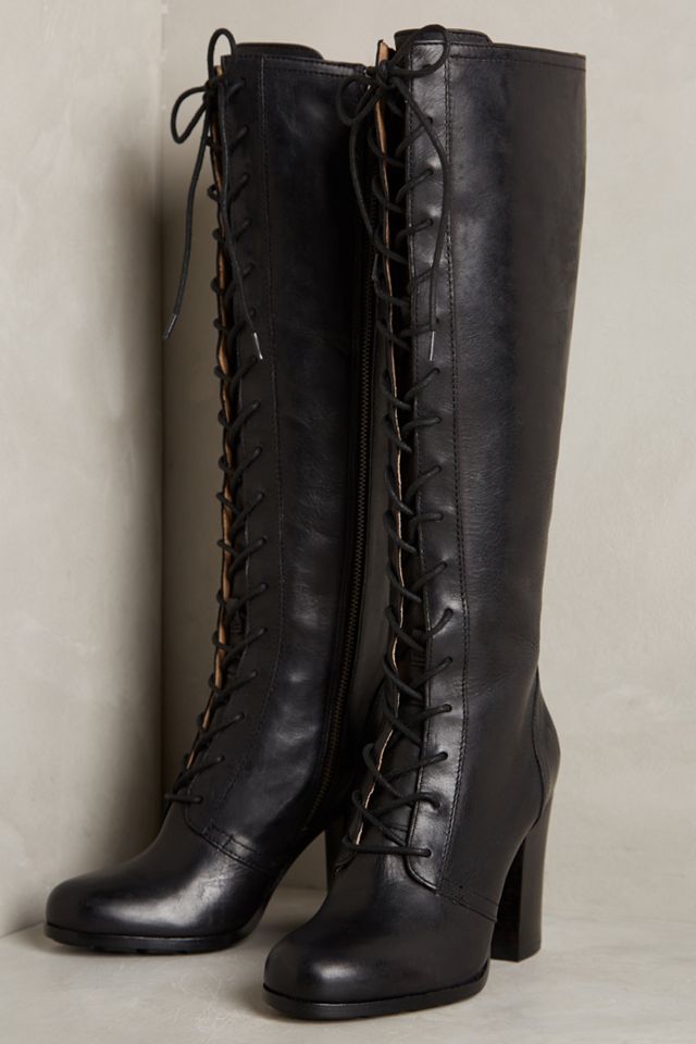 ada tall lace up boot