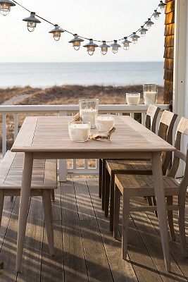 Inlet Teak Dining Bench