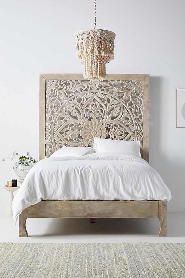 Slide View: 1: Handcarved Lombok Bed