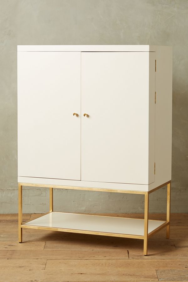 Lacquered Bar Cabinet Anthropologie