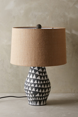 anthropologie table lamp