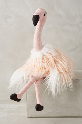 fancy flamingo doll