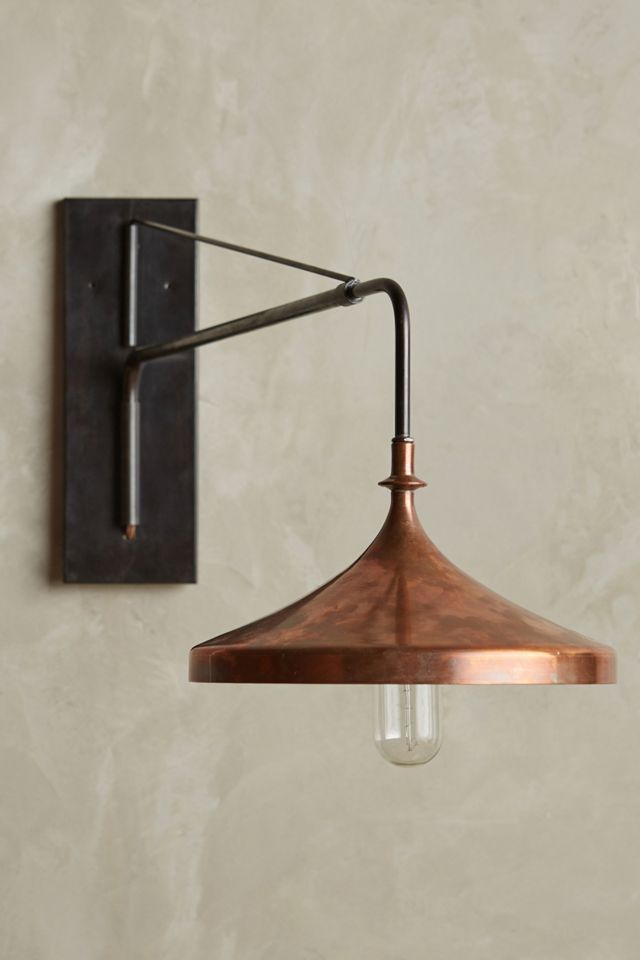 Copper Wall Sconce Anthropologie