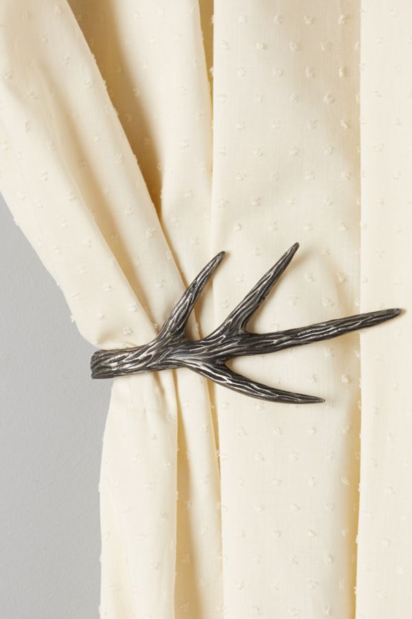 Curved Antler Tie Back Anthropologie Uk