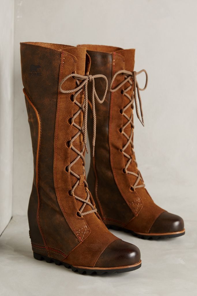 Sorel Cate The Great Wedge Boots | Anthropologie