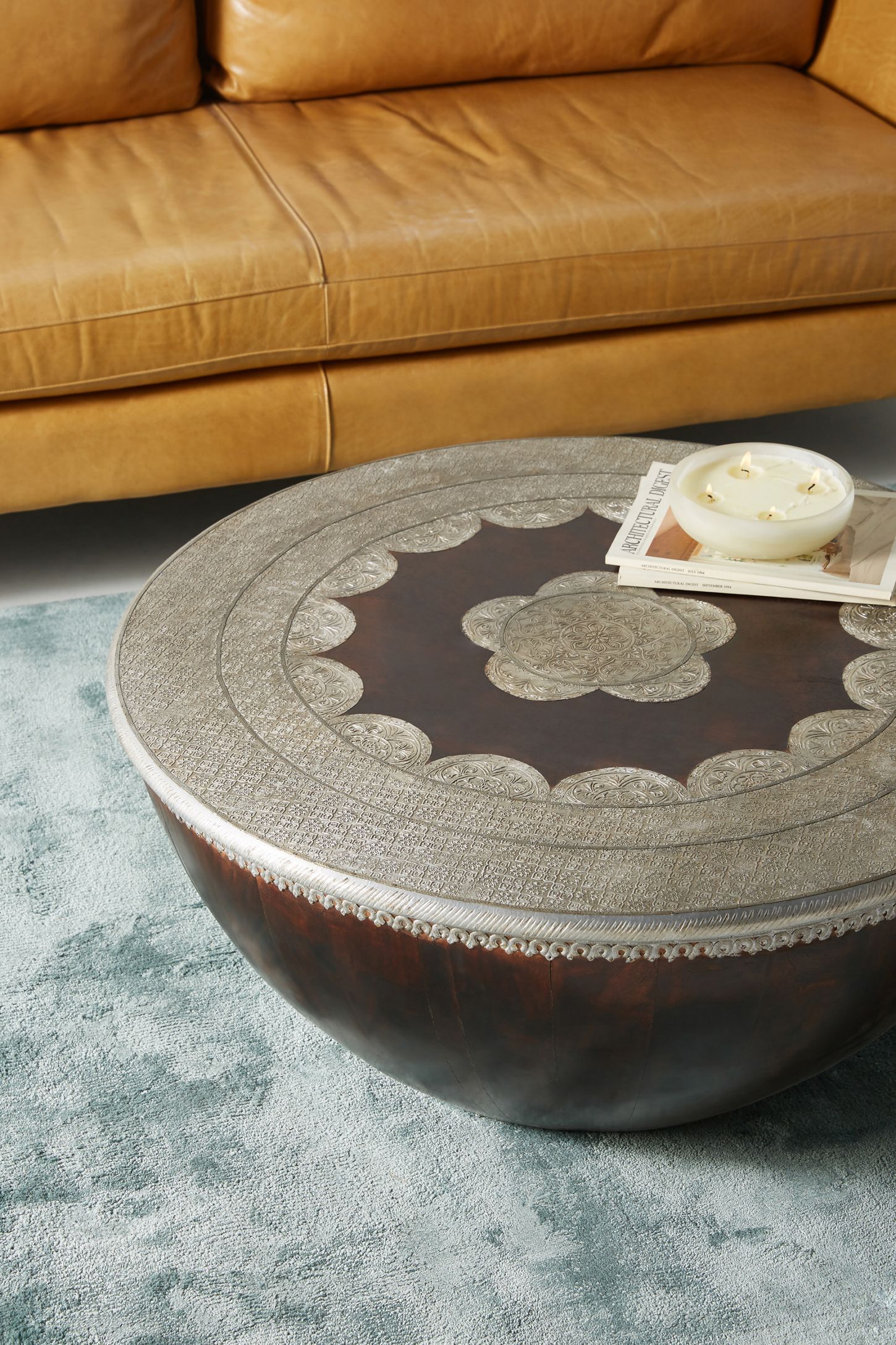 Embossed Meridian Coffee Table Anthropologie Uk