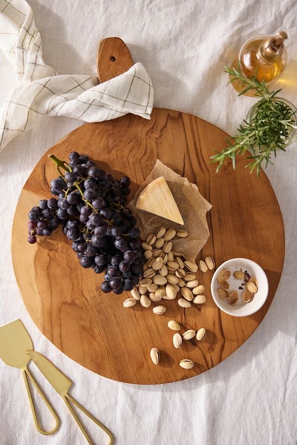 Slide View: 1: Reclaimed Teak Cutting Board