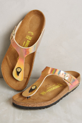 birkenstock bronze gizeh
