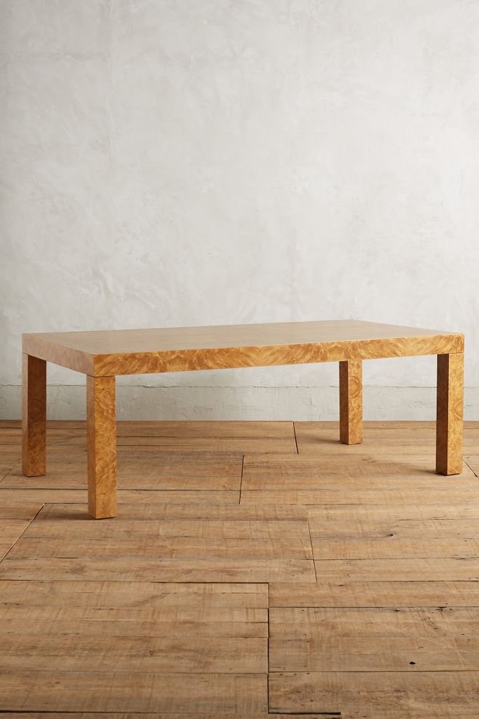 Burl Darby Dining Table Anthropologie