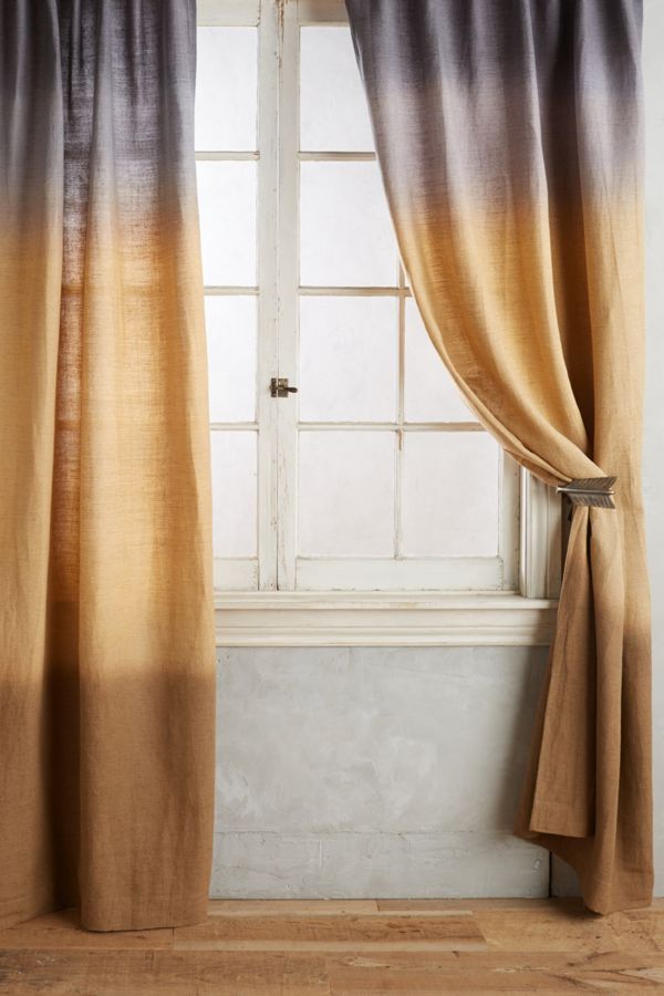 Dip Dye Curtain Anthropologie
