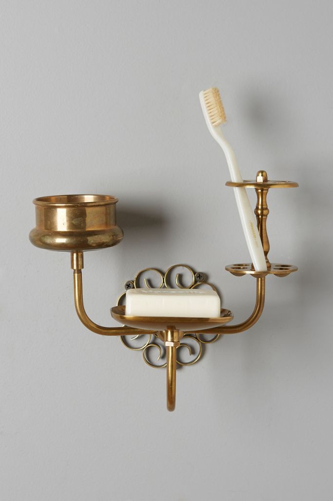 Brass Trinket Bath Caddy Anthropologie
