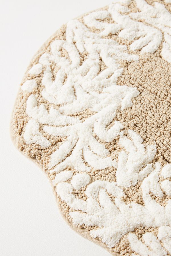 Slide View: 5: Geraldine Tufted Cotton Bath Mat