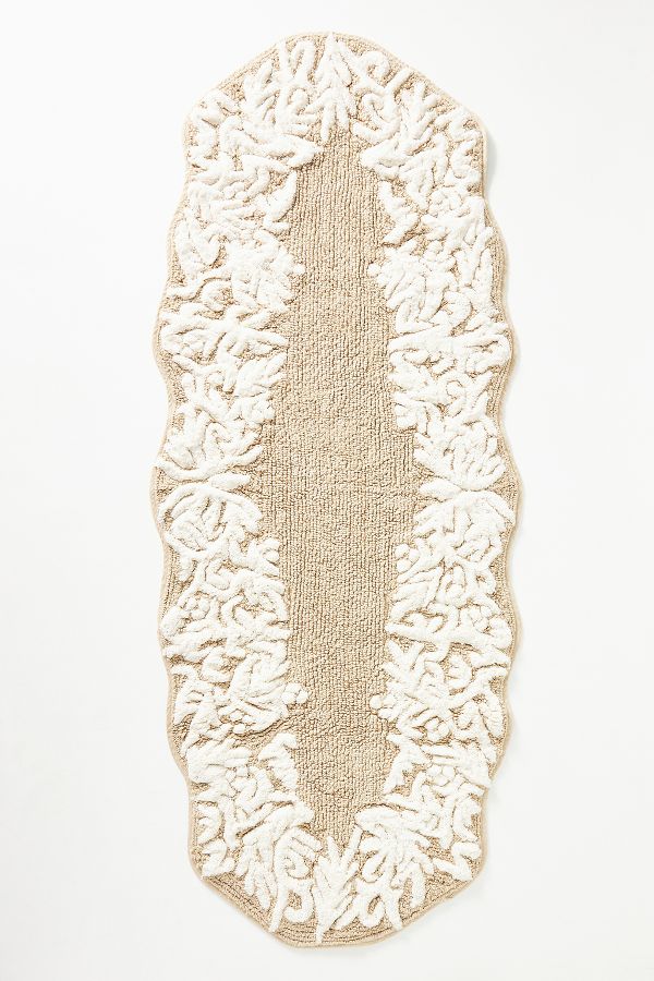 Slide View: 1: Geraldine Tufted Cotton Bath Mat