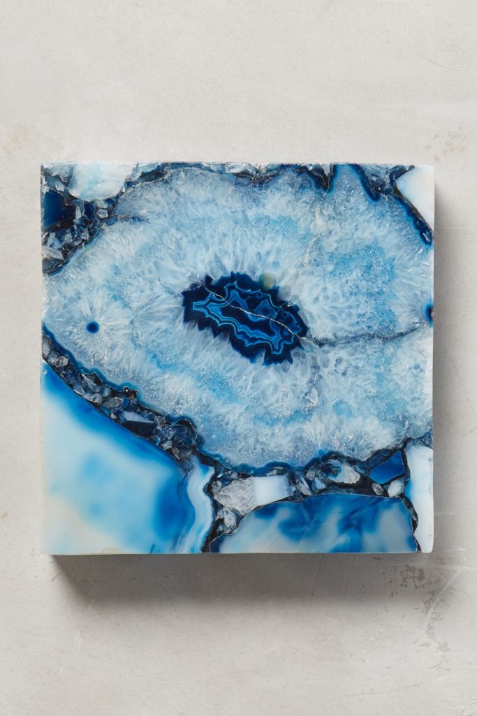 Cerulean Agate Trivet Anthropologie