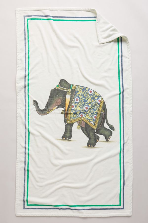 John Robshaw Signature Elephant Beach Towel Anthropologie