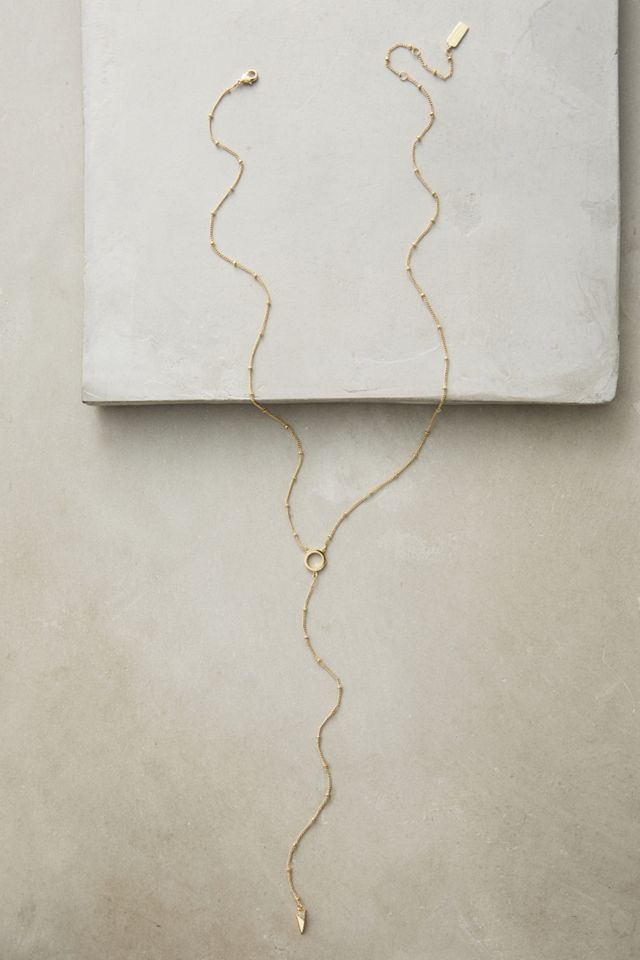 Erlantz Lariat Necklace Anthropologie