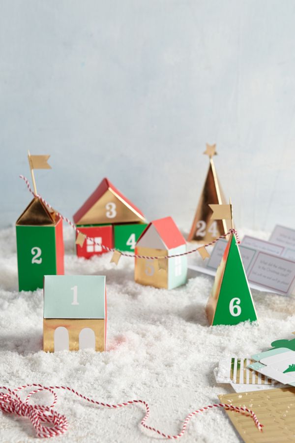 Village Houses Advent Calendar Anthropologie