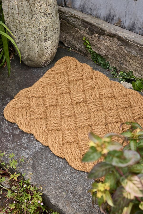 Slide View: 2: Knot Weave Doormat