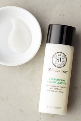 skin laundry hydrating cream face wash