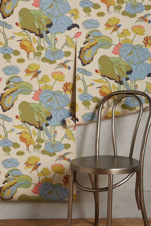 Humming Marsh Wallpaper Anthropologie